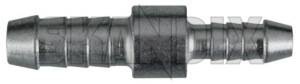 Schlauchverbinder 6 mm 8 mm Metall  (1040689) - universal  - adapter adapterverbinder gummiverbinder schlaeuche schlauchadapter schlauchstuecke schlauchverbinder schlauchverbinder 6 mm 8 mm metall verbinder Hausmarke 6 6mm 8 8mm metall mm verzinkt verzinkter zink
