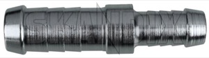 Hose connector 8 mm 10 mm Metal  (1040690) - universal  - adapter adapter connector hose adapter hose connector 8 mm 10 mm metal Own-label 10 10mm 8 8mm metal mm zinccoated zinc coated