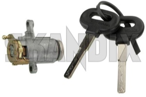 Lock cylinder for Driver door 9746397 (1040847) - Saab 9000 - lock cylinder for driver door locking cylinder Genuine 2 door drive driver for hand keys left lefthand left hand lefthanddrive lhd vehicles with