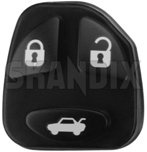 Remote control, Locking system Sender Chip 5265327 (1040917) - Saab 9-3 (-2003), 9-5 (-2010) - electronic lock key keyless entry system lock remote central locking remote control locking system sender chip rke rks Genuine activated battery be by chip electronics must sender software with