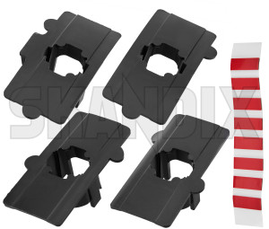 Holder, Sensor Parking assistant rear Kit 30765927 (1040946) - Volvo XC70 (2008-) - holder sensor parking assistant rear kit Genuine 4 consists four kit of pieces rear
