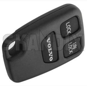 Remote control, Locking system 30857616 (1041046) - Volvo S40, V40 (-2004) - electronic lock key keyless entry system lock remote central locking remote control locking system rke rks Genuine activated be by electronics handheld hand held must only software transmitter with