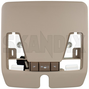 Interior light front 9483142 (1041050) - Volvo 850, C70 (-2005), S70, V70, V70XC (-2000) - courtesy lamps dome lights interior light front Genuine beige electrical for front sunroof vehicles with