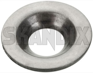 Axial disc, Timing Gear Balancer shaft 9130535 (1041234) - Saab 9-3 (-2003), 9-5 (-2010), 900 (1994-), 9000 - axial disc timing gear balancer shaft bearing washer Own-label balancer shaft