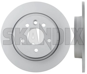 Brake disc Rear axle non vented 31471039 (1041244) - Volvo V40 (2013-), V40 (2013-), V40 CC, V40 Cross Country - brake disc rear axle non vented brake rotor brakerotors rotors zimmermann Zimmermann 2 additional and axle fits info info  left non note pieces please rear right rk01 solid vented