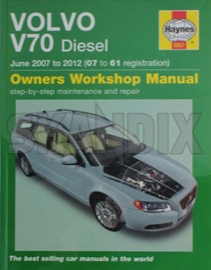 Repair shop manual English  (1041320) - Volvo V70 (2008-) - manual manuals repair book repair books repair shop manual english Own-label 9780857335579 english