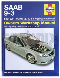 Repair shop manual English  (1041324) - Saab 9-3 (2003-) - manual manuals repair book repair books repair shop manual english Own-label 9781785213724 english