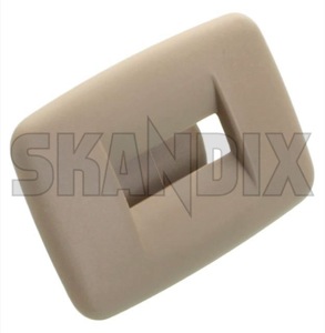 Clip, Interior panel Headlining 9137959 (1041456) - Volvo 850, 900, S90 (-1998) - clamps clip interior panel headlining Genuine beige headlining rear