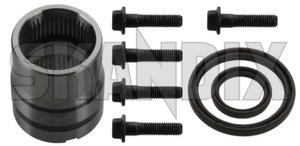 Sleeve, Gear Angular gear 31437982 (1041602) - Volvo S40, V50 (2004-), S60 (-2009), S70, V70, V70XC (-2000), S80 (-2006), V70 P26 (2001-2007), XC70 (2001-2007), XC90 (-2014) - sleeve gear angular gear tube transmission tube  transmission Genuine allwheel all wheel angular awd drive gear kit service xwd