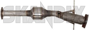Catalytic converter 8603058 (1041615) - Volvo S60 (-2009), S80 (-2006), V70 P26 (2001-2007) - catalyst catalytic converter catalytic convertor Genuine bifuel bi fuel for vehicles with