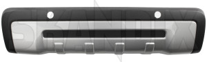 Rear skirt Inlet 30678002 (1041644) - Volvo XC70 (2001-2007) - rear skirt inlet Genuine aid aluminium for grey parking vehicles with