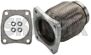 Repair link, Exhaust manifold  (1041781) - Volvo 850, S70, V70 (-2000) - repair link exhaust manifold Own-label flexible