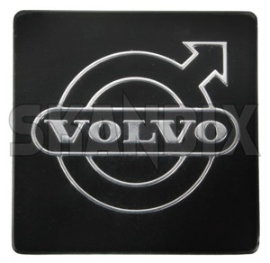 Emblem Radiator grill 53 mm 53 mm 3512652 (1041786) - Volvo 850, 900, C70 (-2005), S40, V40 (-2004), S70, V70 (-2000), S90, V90 (-1998), V70 XC (-2000) - badges emblem radiator grill 53 mm 53 mm Genuine 53 53mm black grill mm radiator