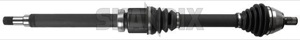 Drive shaft right 36001360 (1041826) - Volvo C30, S40, V50 (2004-) - drive shaft right Own-label bearing new part right without