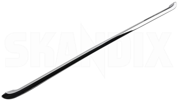Trim moulding, Bumper front upper chrome glossy 31290998 (1041887) - Volvo XC60 (-2017) - Keywords: molding moulding skirts trim moulding bumper front upper chrome glossy Own-label chrome except for front glossy model rdesign r design upper