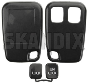 Housing, Remote control Locking system  (1041986) - Volvo S40, V40 (-2004) - housing remote control locking system Own-label 2 buttons electronics keys knobs push with without