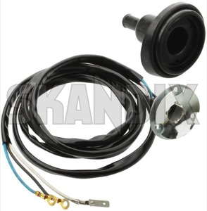 Reflector, Indicator left 661340 (1042664) - Volvo PV, P210 - reflector indicator left Own-label cable left socket with