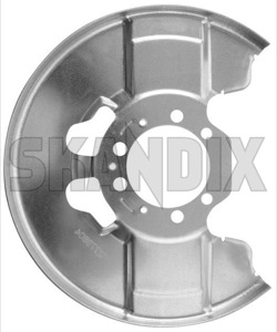 SKANDIX Shop Saab Ersatzteile: Montagesatz, Bremsbelag Vorderachse