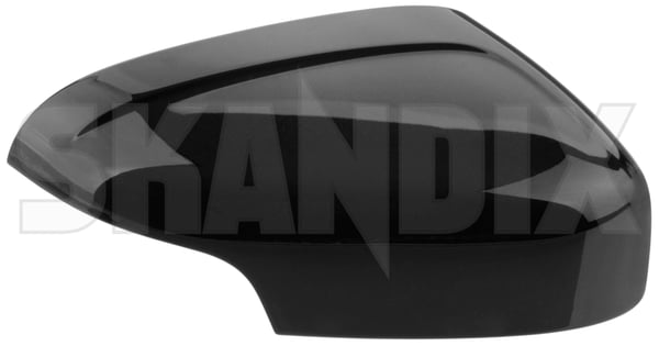 Cover cap, Outside mirror right black saphire metallic 39853112 (1042867) - Volvo C30, C70 (2006-), S40 (2004-), S60 (-2009), V50 - Keywords: cover cap outside mirror right black saphire metallic mirrorblinds mirrorcovers Genuine 346 452 black metallic painted right saphire