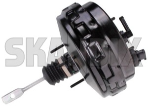 Brake booster 31273684 (1043057) - Volvo S60 (-2009), S80 (-2006), V70 P26 (2001-2007), XC70 (2001-2007) - brake booster brake servo vacuum servo Own-label 2  2circuit 2 circuit drive dstc for hand left leftrighthand left right hand lefthanddrive lhd rhd right righthanddrive traffic vehicles with