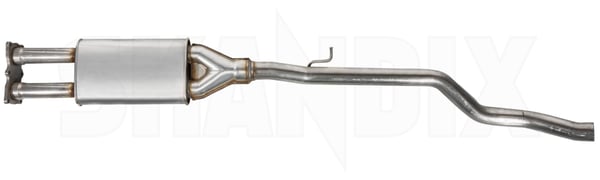 Vorschalldämpfer 31338363 (1043212) - Volvo V70, XC70 (2008-) - ОЕ-Nummern: 30742415, 31201937, 31273682, 82041322 - Keywords: auspufftopf cross country resonator schalldaempfer v70 v70xc vorderschalldaempfer vordertopf vorschalldaempfer xc xc70 Original