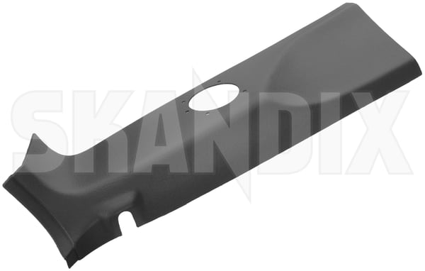 Interior panel D-pillar left grey with Speaker cutout 9171272 (1043633) - Volvo 900 - Keywords: interior panel d pillar left grey with speaker cutout interior panel dpillar left grey with speaker cutout Genuine cutout dpillar d pillar grey left speaker with