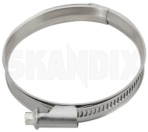 Hose clamp 985749 (1043925) - Volvo S60 (-2009), S60, V60 (2011-2018), S80 (-2006), V40 (2013-), V40 CC, V70 (2008-), V70 P26 (2001-2007), V70 P26, XC70 (2001-2007), XC90 (-2014) - coolerhoseclamps coolinghoseclamps fuelhoseclamps heaterhoseclamps hose clamp hoseclamps hoseclips retainerclamps retainingclamps waterhoseclamps waterhosesclamps Genuine 85 85mm charger hose intake mm
