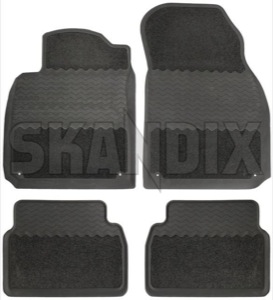Floor accessory mats Textile Rubber grey consists of 4 pieces 12797589 (1043957) - Saab 9-3 (2003-) - floor accessory mats textile rubber grey consists of 4 pieces Genuine 4 cloth consists drive fabric fleece for four grey hand left lefthand left hand lefthanddrive lhd of pieces rubber textile vehicles woven