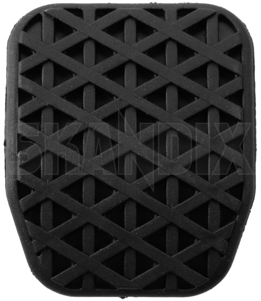 Pedal lining Clutch pedal Brake pedal 3296238 (1044121) - Volvo 300, 400 - Keywords: accelerator pedal fitting brake pedal fitting clutch pedal fitting pedal fitting pedal lining clutch pedal brake pedal Own-label brake clutch pedal