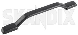 Grab Handle, interior black 1264450 (1044362) - Volvo 164, 200 - curve grip entry handle grab handle grab handle interior black handle Genuine and black fits front left rear right roof section