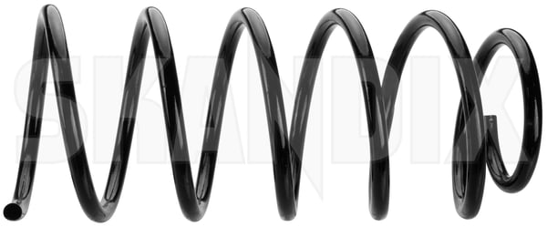 Suspension spring Front axle 9140532 (1044774) - Volvo 900 - Keywords: suspension spring front axle Genuine 2 37 61 additional axle front info info  note pieces please