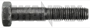 Screw/ Bolt Panhard rod - Axle pipe 8942005 (1045385) - Saab 90, 99, 900 (-1993) - screw bolt panhard rod  axle pipe screwbolt panhard rod axle pipe Genuine      axle panhard pipe rear rod
