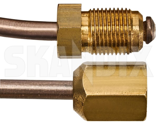 Bremsleitung links Hinterachse 30636358 (1045562) - Volvo S60 (-2009), S80 (-2006), V70 P26 (2001-2007), XC70 (2001-2007), XC90 (-2014) - ОЕ-Nummern: 8683993 - Keywords: bremsenleitung bremsenrohr bremsleitung links hinterachse bremsleitungen bremsrohr cross country p26 s60 s80 v70 xc70 xc90 Original abshydraulikeinheit abs hydraulikeinheit hinten hinterachse hinterer linke linker links linksseitig seite verbinder