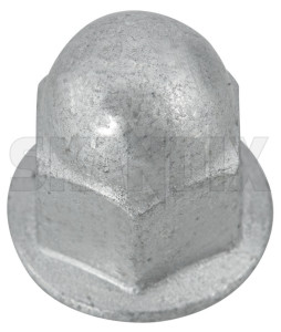 Nut Cap nut with Collar with metric Thread M6 Zinc-coated 30640833 (1045637) - Volvo universal ohne Classic - nut cap nut with collar with metric thread m6 zinc coated nut cap nut with collar with metric thread m6 zinccoated Own-label cap collar m6 metric nut thread with zinccoated zinc coated