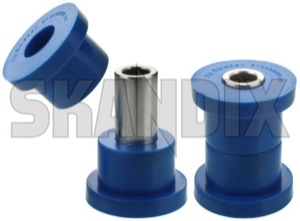 Bushing, Suspension Front axle inner left inner right Kit for both sides  (1045711) - Saab 9-3 (-2003), 900 (1994-) - bushing suspension front axle inner left inner right kit for both sides bushings chassis Own-label polyurethan  polyurethan  axle both drivers for front inner kit left passengers pu right side sides