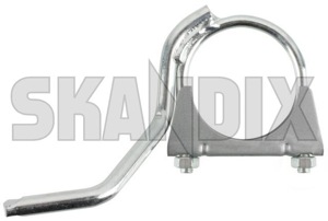 Bracket, Exhaust  (1045725) - Volvo C30, S40, V50 (2004-) - bracket exhaust hangers holders holding brackets mountings mounts silencermounts Own-label 60 60mm mm part repair