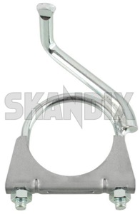 Bracket, Exhaust  (1045726) - Volvo C30, S40, V50 (2004-) - bracket exhaust hangers holders holding brackets mountings mounts silencermounts Own-label 60 60mm equipped filter for mm part particle repair standard vehicles without
