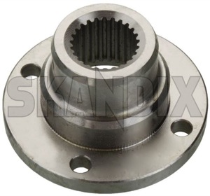 Drive flange Overdrive outlet 1209348 (1045953) - Volvo 120, 130, 220, 140, 200, P1800 - 1800e companion flange drive flange overdrive outlet p1800e pinion yoke Genuine 1140 disc outlet overdrive