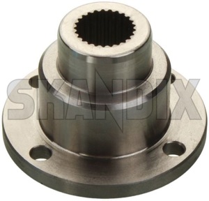 Drive flange Overdrive outlet 380686 (1045955) - Volvo 140, 164, 200, P1800, P1800ES - 1800e companion flange drive flange overdrive outlet p1800e pinion yoke Genuine 1310 disc outlet overdrive