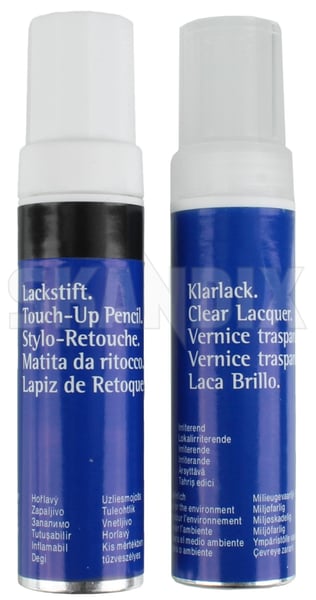 Lack 305 Ausbesserungslack electric blue Stift Satz 12769005 (1046017) - Saab universal - Keywords: autolacke farben farbstift lack 305 ausbesserungslack electric blue stift satz lacke lackstift Original 12 12ml 24 24ml 305 ausbesserungslack blue electric klarlack mit ml satz set stift