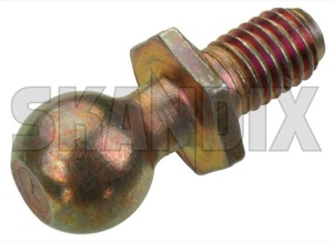 Ball Stud, Gas spring Tailgate 4940482 (1046233) - Saab 9-5 (-2010) - anchorage ball stud ball stud gas spring tailgate ball studs tailgate shock studs trunk shock studs Genuine tailgate