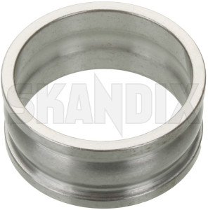 Preload sleeve, Differential Pinion bearing Rear axle 8689678 (1046748) - Volvo 200, 700, 850, 900, S70, V70 (-2000), S90, V90 (-1998) - crush sleeves loading preload sleeve differential pinion bearing rear axle preloading Genuine 1030 1031 1041 1055 1065 axle bearing bearings drive entry inlet pinion rear