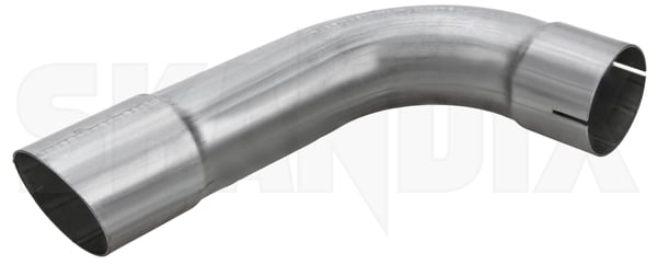 Exhaust pipe left 31392518 (1046968) - Volvo S60 (2011-2018), V60 (2011-2018), XC60 (-2017) - ОЕ-Numbers: 31261917, 31302389, 31372848, 31372849, 31392549 - Keywords: exhaust pipe left Own-label apron body for left rear round sport vehicles without