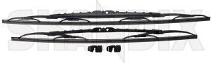 Wiper blade for Windscreen Kit for both sides 30784428 (1047145) - Volvo S60 (-2009), S80 (-2006), V70 P26 (2001-2007), XC70 (2001-2007), XC90 (-2014) - wiper blade for windscreen kit for both sides wipers Own-label both cleaning drivers for kit left passengers right side sides window windscreen