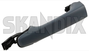 Door handle outer to be painted 39879658 (1047337) - Volvo C30, C70 (2006-), S40, V50 (2004-), S80 (2007-), V70, XC70 (2008-), XC60 (-2017) - closing handles door handle outer to be painted doorhandles handles opening handles Genuine be for keyless locking outer painted system to vehicles without