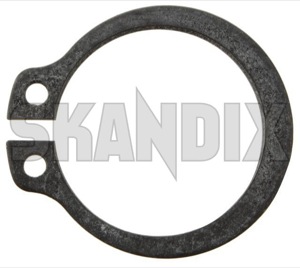 Lock ring, Pedal shaft 914451 (1047343) - Volvo PV - axles circlip lock ring pedal shaft locking pedalshafts retainer retaining sequring shafts snap Genuine 