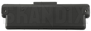 Handle, Trunk panel grey 1386673 (1047677) - Volvo 700, 900, V90 (-1998) - handle trunk panel grey Genuine cover cover  grey lid trunk