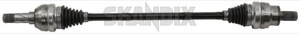 Drive shaft rear fits left and right 8603682 (1047756) - Volvo S60 (-2009), S80 (-2006), V70 P26 (2001-2007), XC70 (2001-2007) - drive shaft rear fits left and right Own-label allwheel all wheel and awd drive fits left new part rear right xwd
