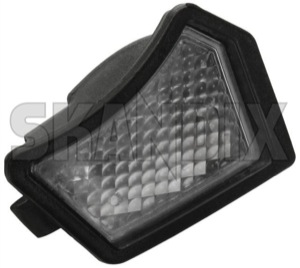 Lens, Outside mirror light right 31217839 (1047875) - Volvo C30, C70 (2006-), S40, V50 (2004-), S60 (2011-2018), S60 (-2009), S80 (2007-), S80 (-2006), V40 (2013-), V40 CC, V60 (2011-2018), V70 (2008-), V70 P26 (2001-2007), XC70 (2001-2007), XC70 (2008-), XC90 (-2014) - lens outside mirror light right mirrorlamp mirrorlight snake lights Own-label light right with