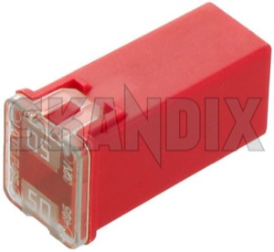 Fuse JCase fuse 50 A  (1047898) - universal ohne Classic - ampere automotive fuses fuse jcase fuse 50 a Own-label 50 50a a fuse jcase red